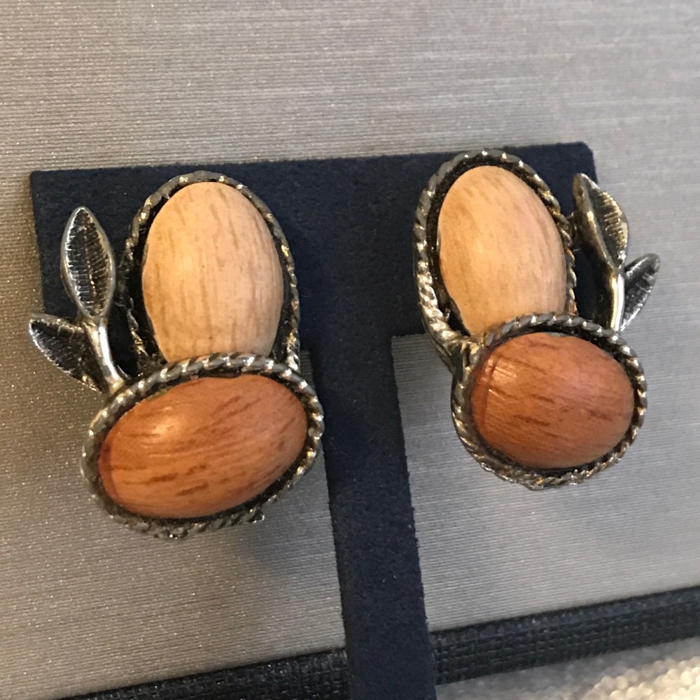 Vintage Clip Back Earrings